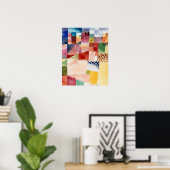 Klee - Hammamet Posterのモチーフ ポスター (ホームオフィス)