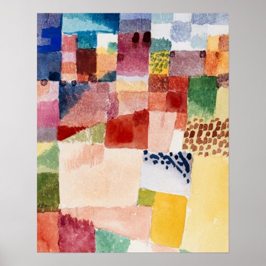 Klee - Hammamet Posterのモチーフ ポスター (正面)