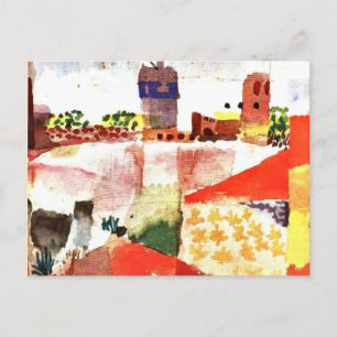 Klee - Hammamet with Mosque ポストカード
