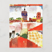 Klee - Hammamet with Mosque ポストカード (正面)