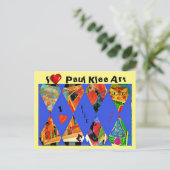 Klee - I Love Paul Klee Art ポストカード (スタンド正面)