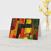 Klee - In the スタイルof Karouan, カード (黄色い花)