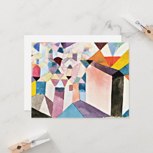 Klee - Insight into a City カード (正面/裏面インサイチュ)