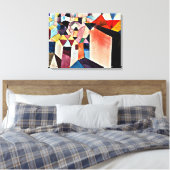 Klee - Insight into a City, キャンバスプリント (インサイチュ (寝室))