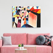 Klee - Insight into a City, キャンバスプリント (インサイチュ (リビング))