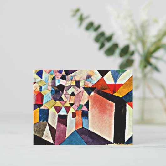 Klee - Insight into a City ポストカード (スタンド正面)