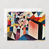 Klee - Insight into a City ポストカード (正面/裏面)