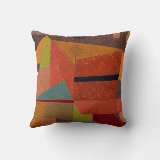 Klee - Joyful Mountain Landscape クッション (裏面)