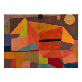 Klee - Joyful Mountain Landscape フォトプリント