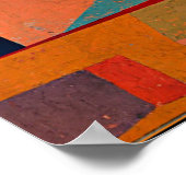 Klee - Joyful Mountain Landscape ポスター (角)