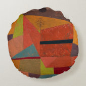 Klee - Joyful Mountain Landscape ラウンドクッション (裏面)