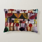 Klee - Kamel in Rhythmischer Baumlandschaft Klein アクセントクッション (裏面)