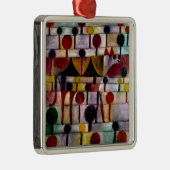 Klee - Kamel in Rhythmischer Baumlandschaft Klein, メタルオーナメント (右)