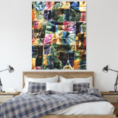 Klee - Kiosk Architecture キャンバスプリント (インサイチュ (寝室))