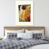 Klee - Little Tree、抽象芸術・アート キャンバスプリント (インサイチュ (寝室))