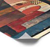 Klee - Lovers, 絵画カラフル1920 ポスター (角)