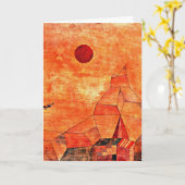 Klee - Marchen、カラフルアート カード (黄色い花)