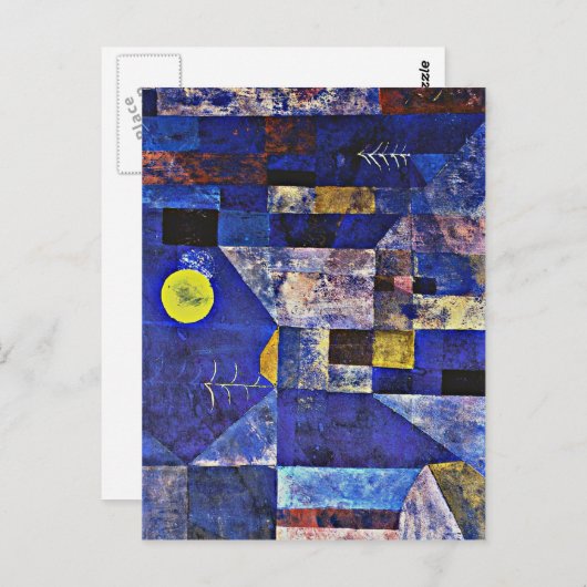 Klee - Moonlight ポストカード (正面/裏面)