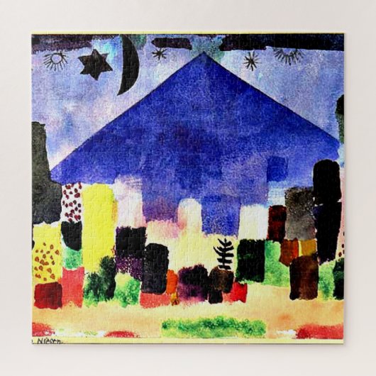 Klee - Mount Niesen ジグソーパズル (縦)