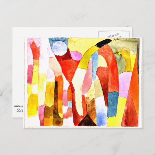 Klee - Movement of Vault Chambers ポストカード (正面/裏面)