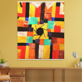 Klee - Musee Aix Large キャンバスプリント (インサイチュ (リビング))