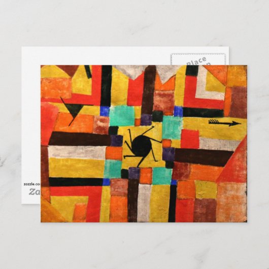 Klee - Musee Aix Large ポストカード (正面/裏面)