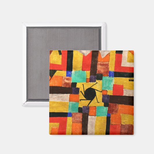 Klee - Musee Aix Large マグネット (正面/裏面)