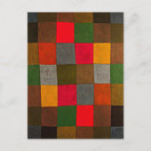 Klee - New Harmony, colorful geometric design ポストカード (正面)