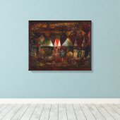 Klee - Night Feast キャンバスプリント (インサイチュ (ウッドフロア))