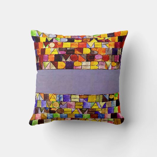 Klee - Once Emerged from the Gray of Night クッション (裏面)