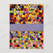 Klee - Once Emerged from the Gray of Night ポストカード (正面)