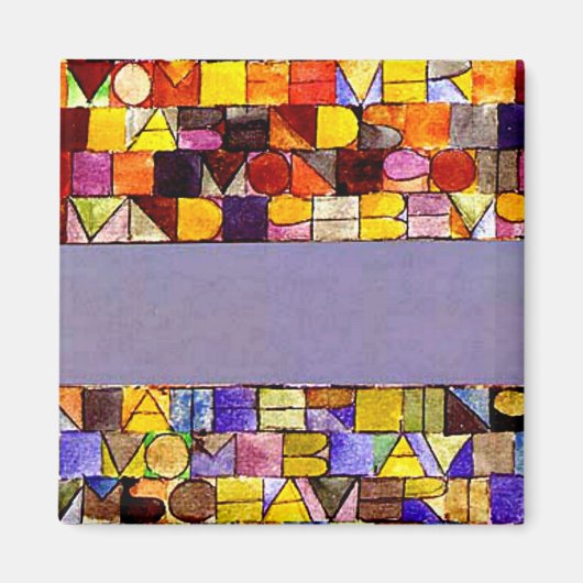 Klee - Once Emerged from the Gray of Night マグネット (正面)