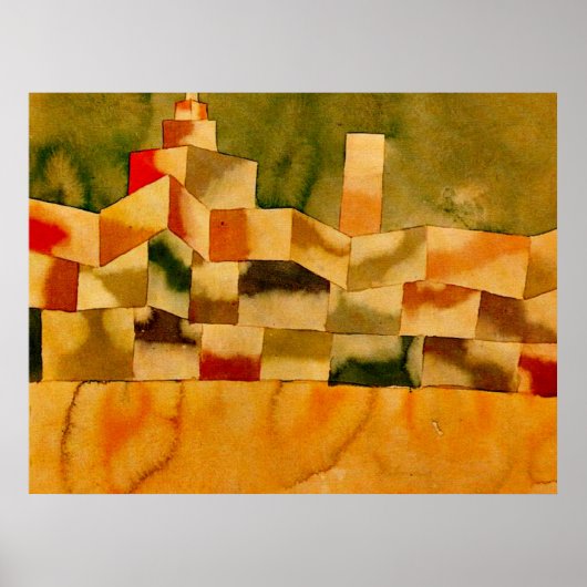 Klee - Oriental Architecture ポスター (正面)