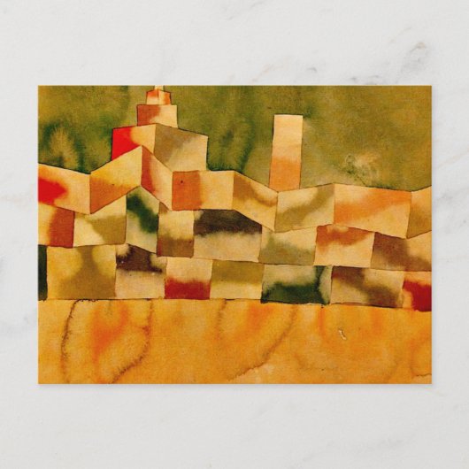 Klee - Oriental Architecture ポストカード (正面)