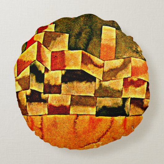 Klee - Oriental Architecture ラウンドクッション (裏面)