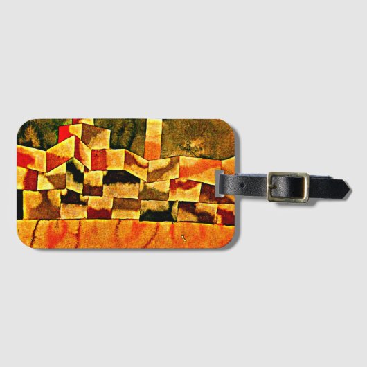 Klee - Oriental Architecture ラゲッジタグ (正面横)