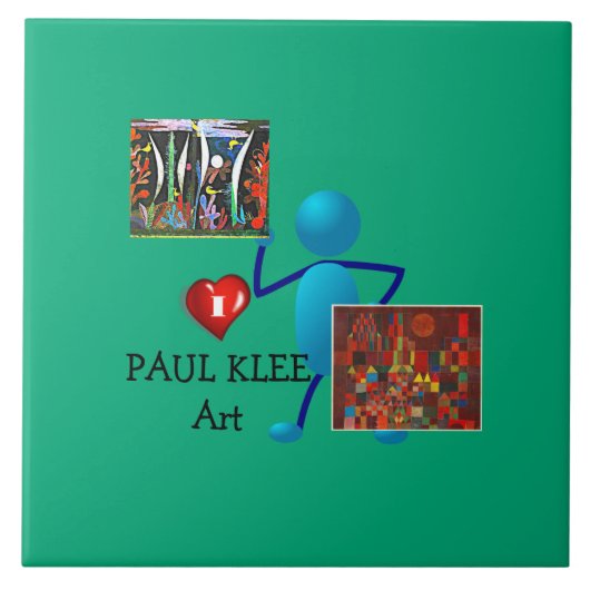 Klee - Paul Klee Art タイル (正面)