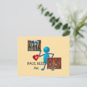 Klee - Paul Klee Art ポストカード (スタンド正面)