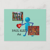 Klee - Paul Klee Art ポストカード (正面)