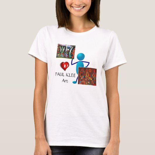 Klee - Paul Klee Art Tシャツ (正面)