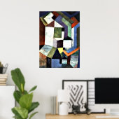 Klee - Pious Northern Landscape ポスター (ホームオフィス)