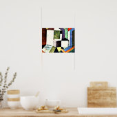 Klee - Pious Northern Landscape-1917 ポスター (キッチン)