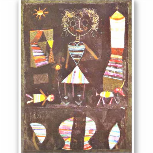 Klee - Puppet Theater シール (正面)