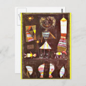 Klee - Puppet Theater ポストカード (正面/裏面)