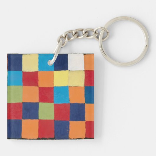 Klee - Qu 1，カラーチャート， キーホルダー (裏面)