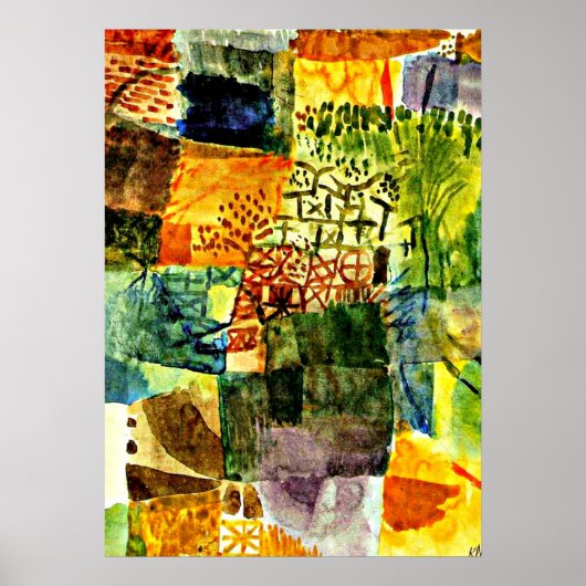 Klee - Remembrance of a Garden ポスター (正面)