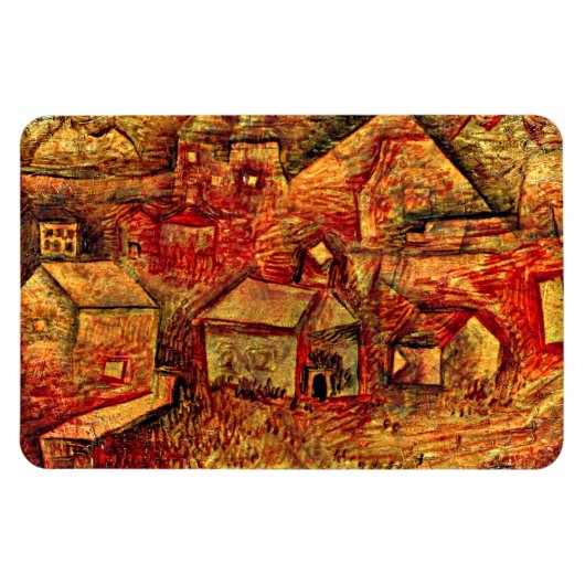 Klee - Settlement by the Quarry マグネット (横)