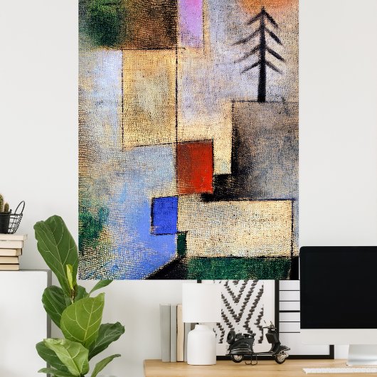 Klee - Small Fir写真 ポスター (ホームオフィス)