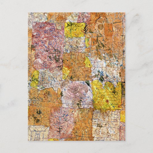 Klee - Subvareban Idyll （ガーデンシティidyll） ポストカード (正面)