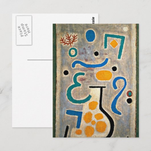 Klee - The Beven-1938 ポストカード (正面/裏面)